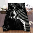 Spider-Man Noir Striped Shadow Bed Sheets Spread Comforter Duvet Cover Bedding Sets