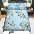 The Wildlife - The Funny Dolphin Laughing Bed Sheets Spread Duvet Cover Bedding Sets