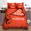 Andy Grammer Give Love Artwork Bed Sheets Spread Comforter Duvet Cover Bedding Sets