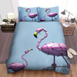 The Wild Bird - Flamingo The Pink Robot Bed Sheets Spread Duvet Cover Bedding Sets