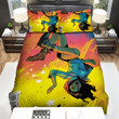 America Chavez Explosion Comic Art Cover Bed Sheets Spread Duvet Cover Bedding Sets