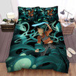 Streamer Pewdiepie In Search Of Axolotls Bed Sheets Spread Duvet Cover Bedding Sets