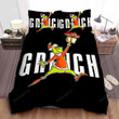 Funny Grinch Express Delivery Bed Sheets Spread Comforter Duvet Cover Bedding Sets