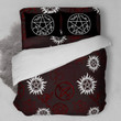 Supernatural Symbols Duvet Cover Bedding Set