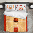 Basketball Wood Court Bedding Set