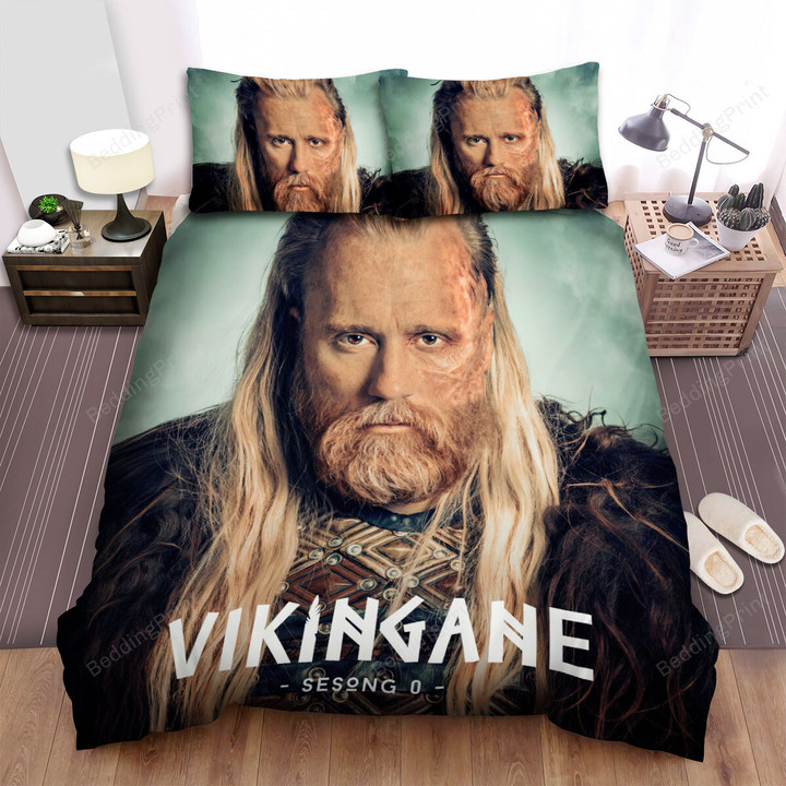 Vikingane (2016–2020) Orm Movie Poster Ver 1 Bed Sheets Spread Comforter Duvet Cover Bedding Sets