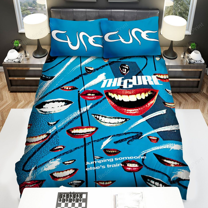 The Cure Jumping Someone Else's Train Cover Bed Sheets Spread Comforter Duvet Cover Bedding Sets