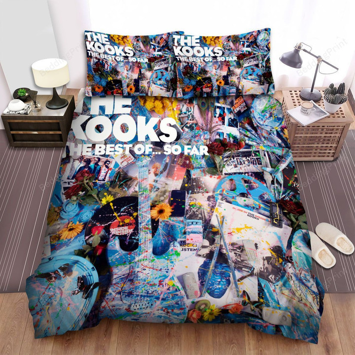 The Kooks Band Album The Best Of... So Far Bed Sheets Spread Comforter Duvet Cover Bedding Sets