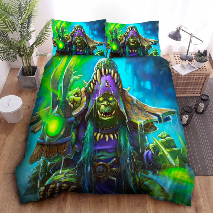 Hearthstone Hagatha The Witch Bed Sheets Spread Comforter Duvet Cover Bedding Sets