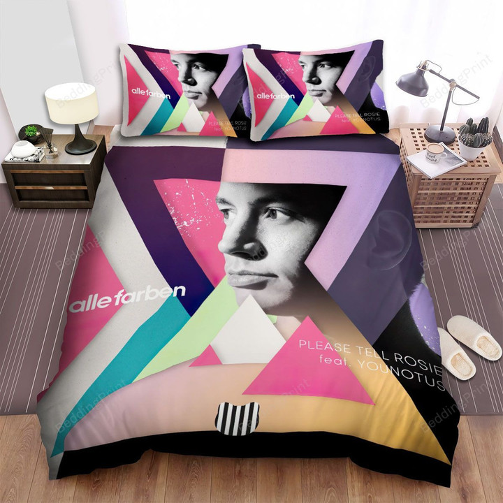 Alle Farben Please Tell Rosie Bed Sheets Spread Comforter Duvet Cover Bedding Sets