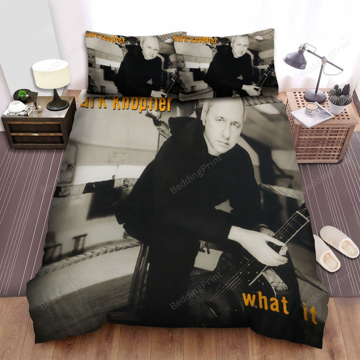Mark Knopfler What It Is Cover Bed Sheets Spread Comforter Duvet Cover Bedding Sets