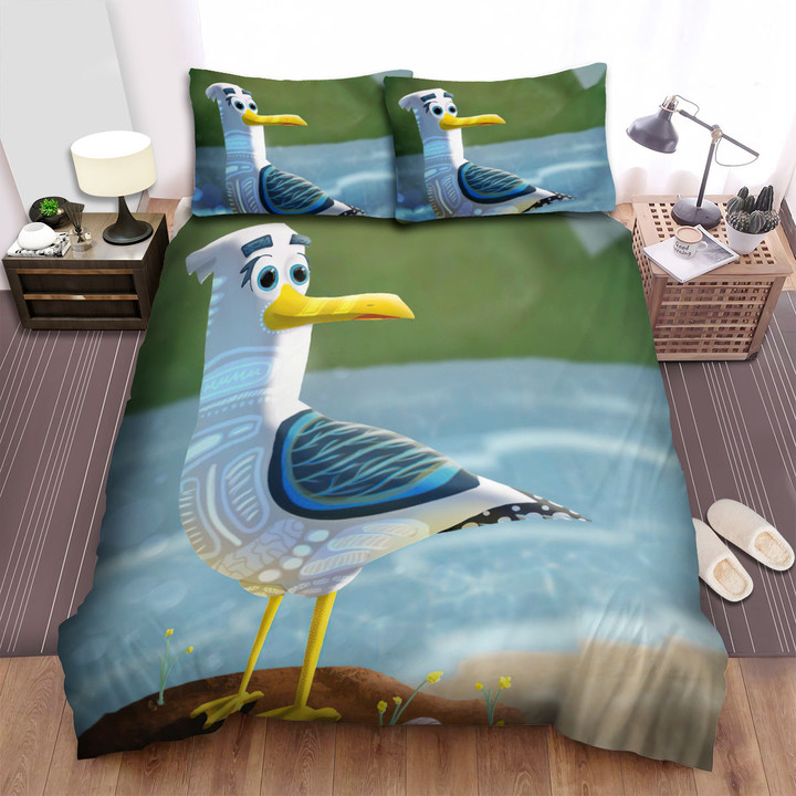 The Wild Animal - The Tattoo Seagull Art Bed Sheets Spread Duvet Cover Bedding Sets