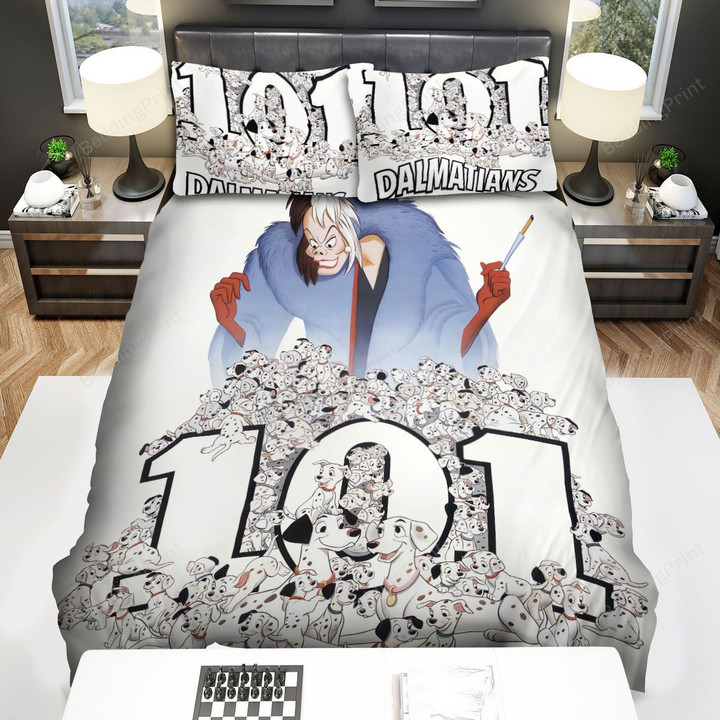 101 Dalmatians Disney Classic Bed Sheets Spread Comforter Duvet Cover Bedding Sets