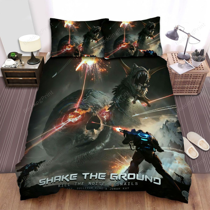 Kill The Noise Shake The Ground Bed Sheets Spread Comforter Duvet Cover Bedding Sets