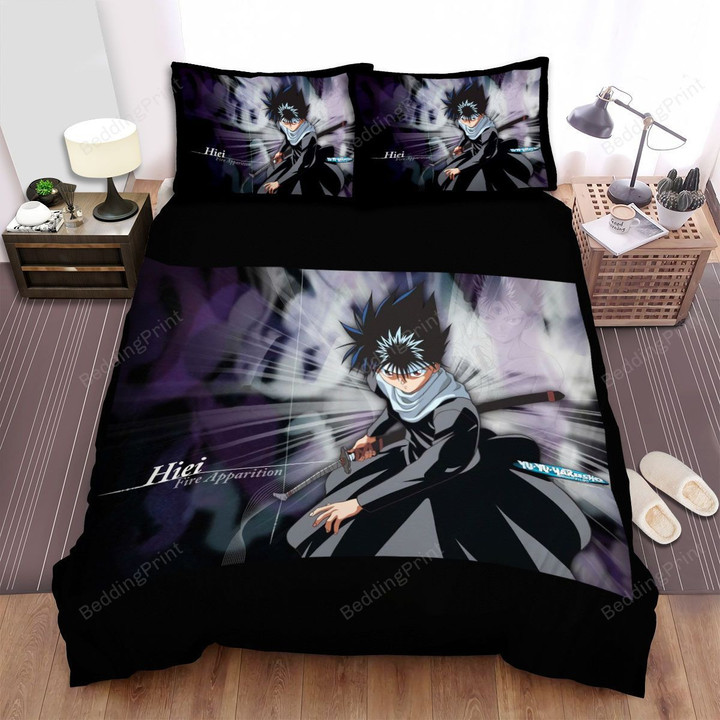 Yu Yu Hakusho Hiei Manga Anime Bed Sheets Spread Comforter Duvet Cover Bedding Sets