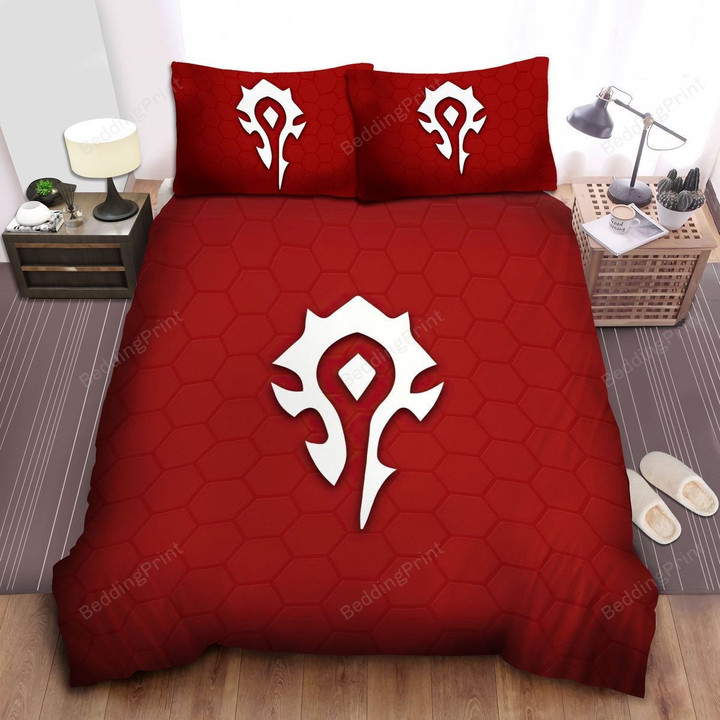 World Of Warcraft, The Symbol Bed Sheets Spread Comforter Duvet Cover Bedding Sets