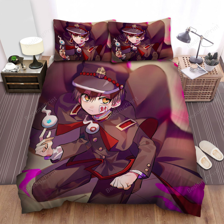 Toilet-Bound Hanako-Kun Wearing His Cape Bed Sheets Spread Duvet Cover Bedding Sets