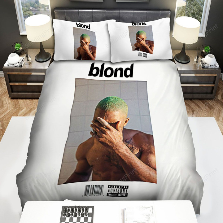 Frank Ocean Blond Album Cover Bed Sheets Spread Comforter Duvet Cover Bedding Sets