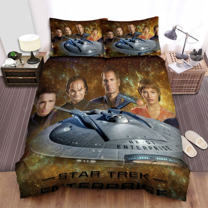 Star Trek: Voyager Movie Art 3 Bed Sheets Spread Comforter Duvet Cover Bedding Sets