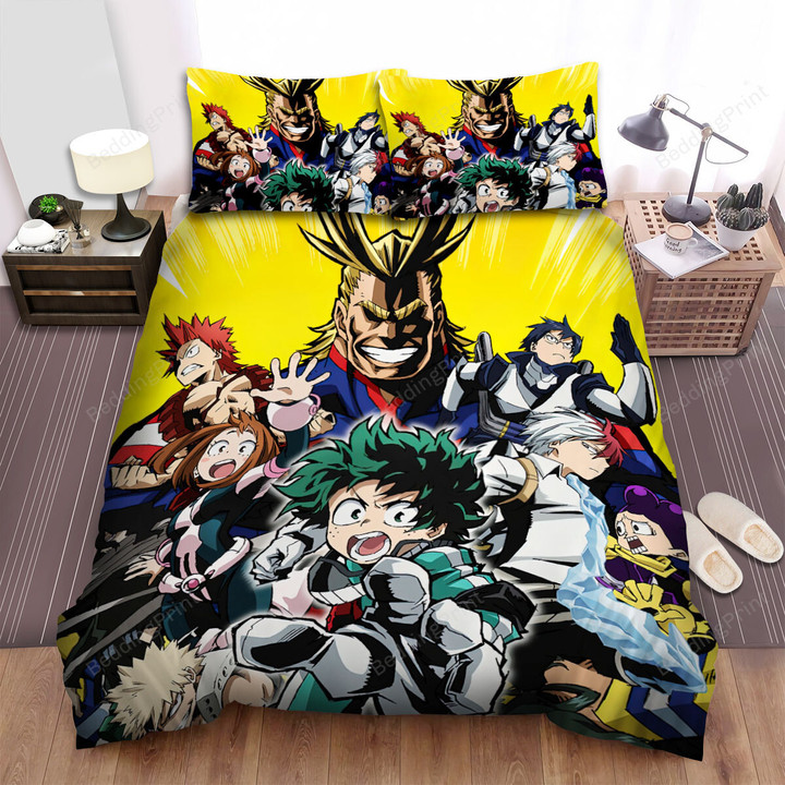 My Hero Academia Movie Poster 1 Bed Sheets Spread Comforter Duvet Cover Bedding Sets