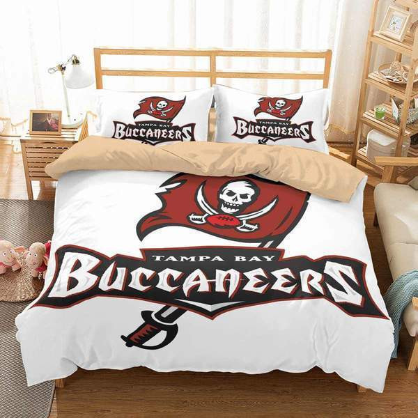 Tampa Bay Buccaneers 3D Customized Duvet Cover Bedding Set