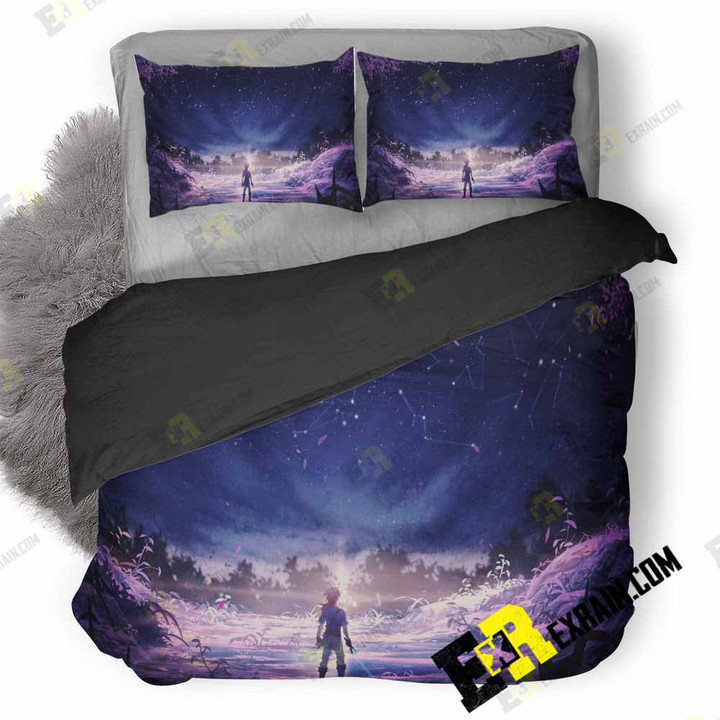 The Legend Of Zelda Breath Of The Wild Game Art Yb 3D Customized Duvet Cover Bedding Set