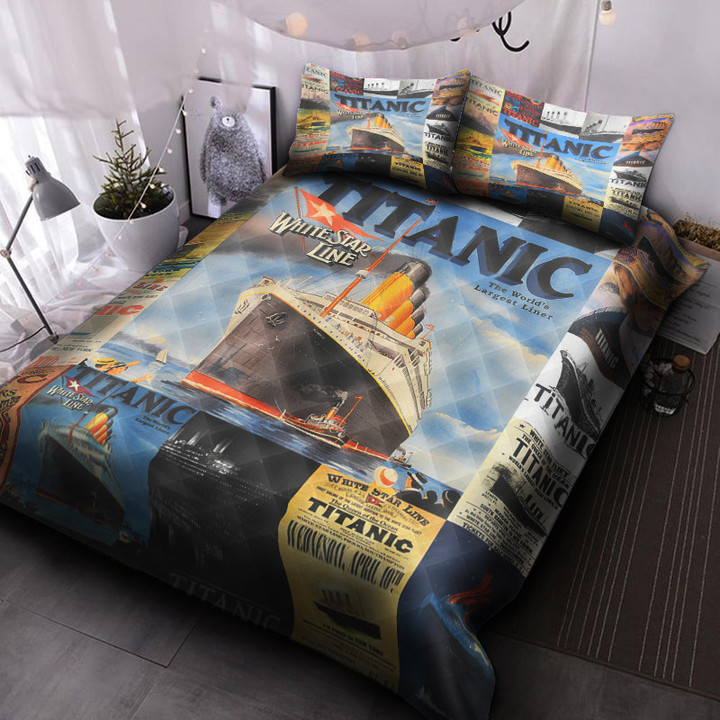 Titanic V1 Quilt Bed Set