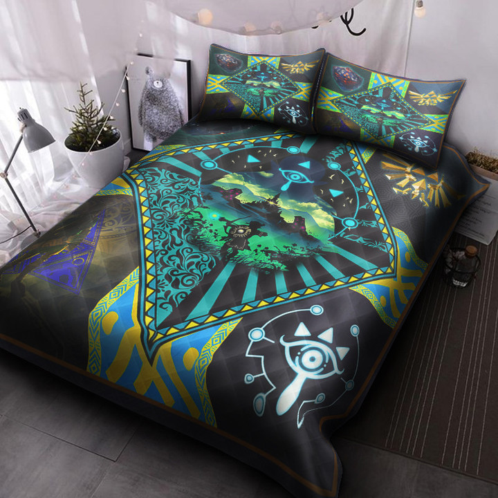 The Legend Of Zelda 3d Quilt Bed Set