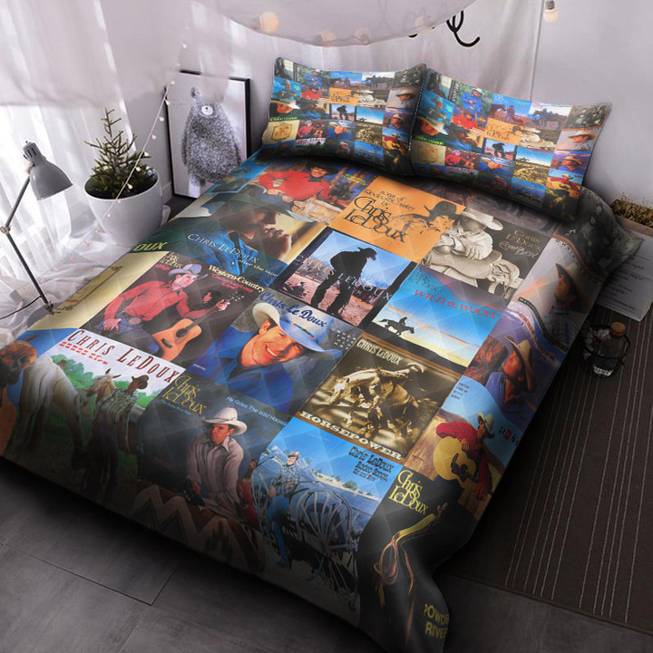 Chris Ledoux Albums Quilt Bed Set