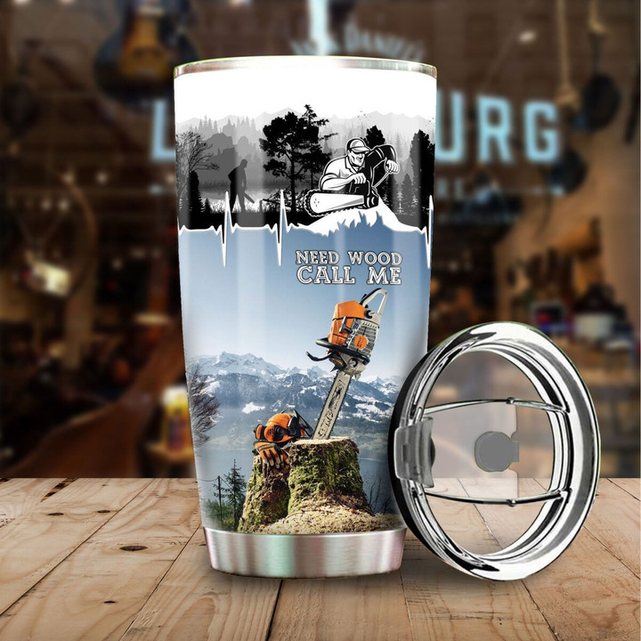 Need Wood Call Me Stainless Steel Tumbler CS30