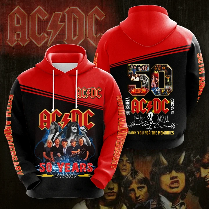 AC DC 3D Hoodie