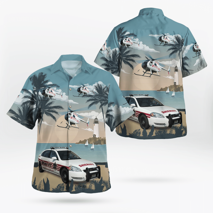 NLSI2202BG01 Chautauqua County Sheriff, New York Hawaiian Shirt