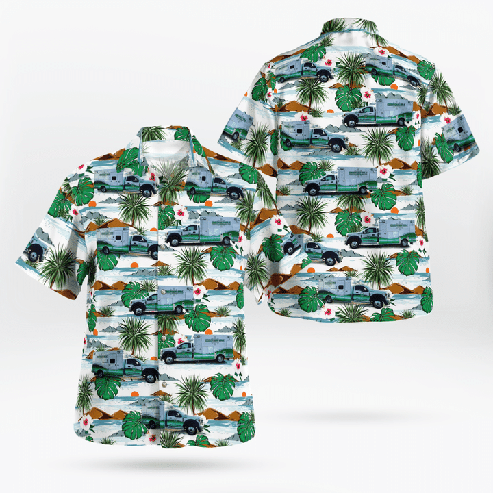 NLMP2806BG11 Emerald Isle EMS, Emerald Isle, North Carolina Hawaiian Shirt