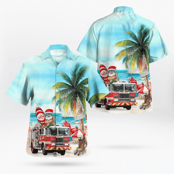 NLSI0107BG06 Midtown Madness Fire Department Hawaiian Shirt