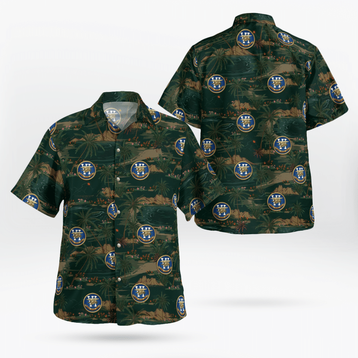 TRHH0407BG09 SEAL Team Six Hawaiian Shirt