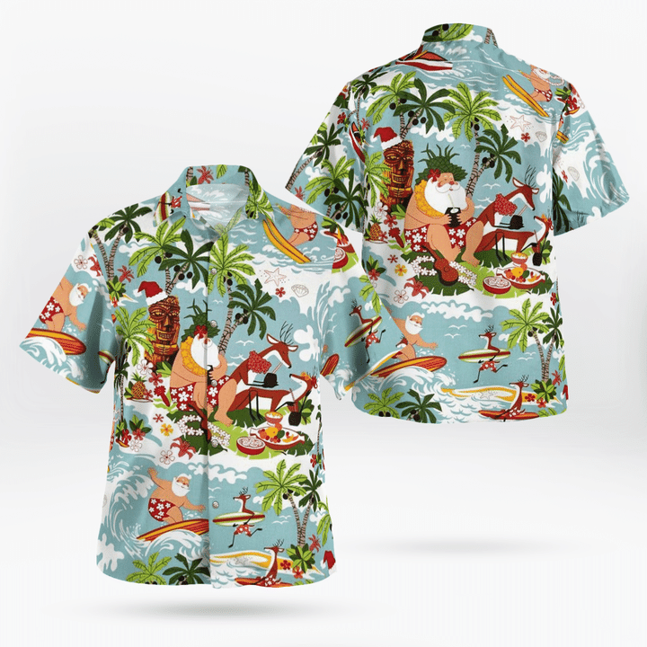 Christmas In July Hawaiian Shirt NLTD1107BG02