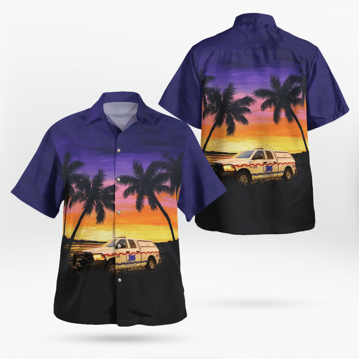 Lincoln County EMS, North Carolina Hawaiian Shirt KTLT2007BG005