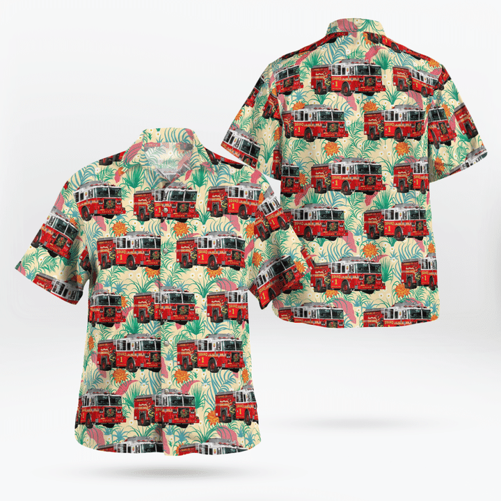 FDNY, SQUAD CO.1, Brooklyn, NY Hawaiian Shirt KTLT2607BG04