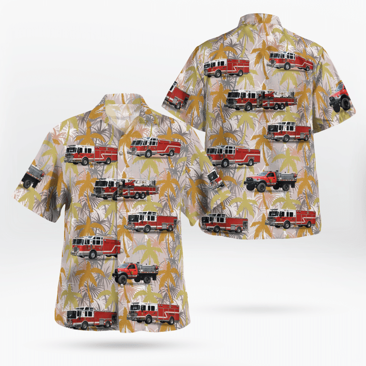 Congers, New York, Congers Fire Department / Alert Hook, Ladder & Engine Company #1 Hawaiian Shirt TRHH2308BG02