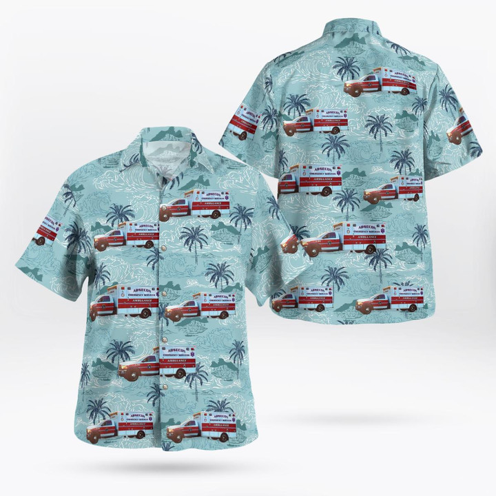 Absecon Emergency Services, Absecon, New Jersey Hawaiian Shirt NLSI1509BG05