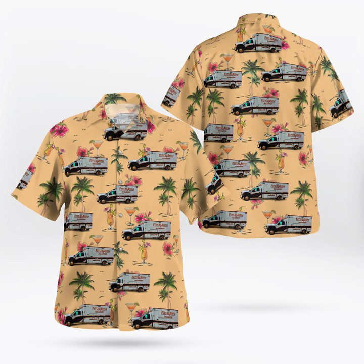 Verona, Wisconsin, Fitch-Rona EMS Hawaiian Shirt DLMP1909BG10