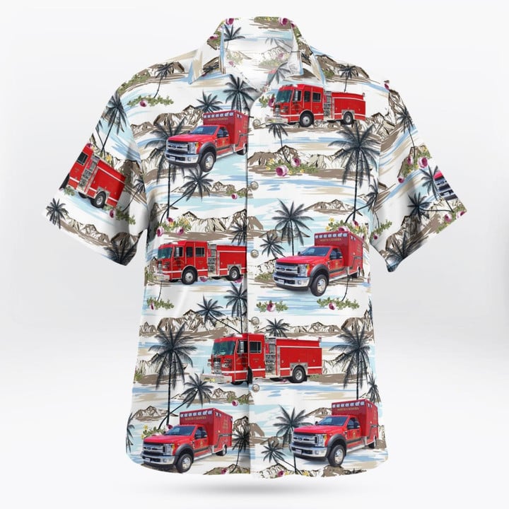 North Catawba Fire-Rescue, Lenoir, North Carolina Hawaiian Shirt NLSI1909BG12
