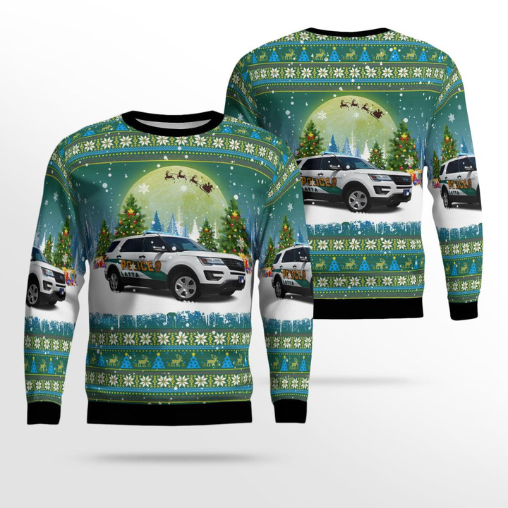 Latta Police Department, Latta, South Carolina Christmas AOP Ugly Sweater NLMP0912BG11