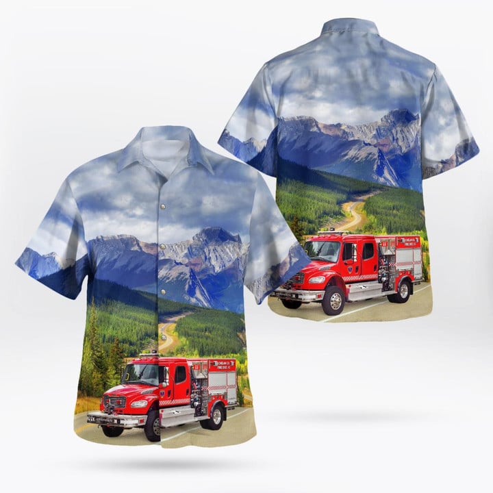 Leavenworth, Washington, Chelan County Fire District 3 Hawaiian Shirt DLSI0410BG05