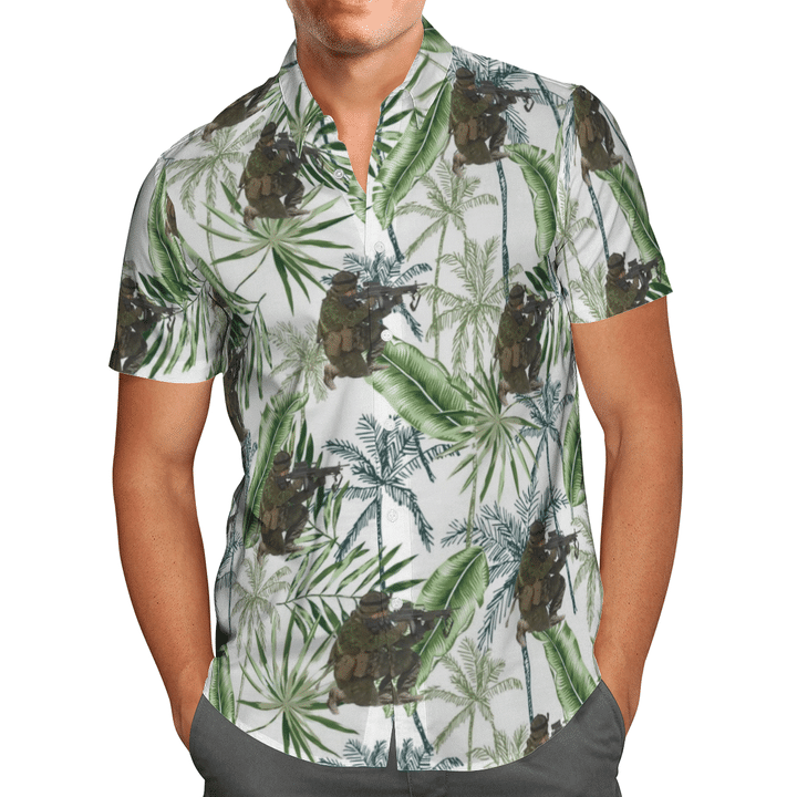 BBTT0305BC03 Canadian Army Hawaiian Shirt