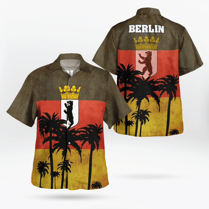 DLTT0604BG13 Germany, Berlin Hawaiian Shirt