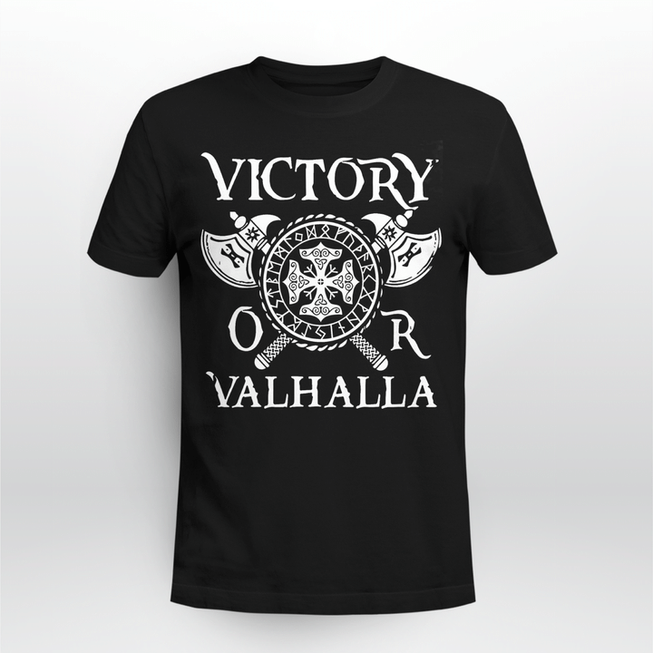 NLMP1204BG13 Victory Or Valhalla Vikings Shirt
