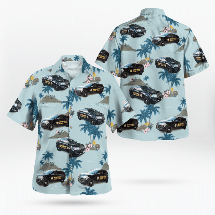 Kendall County Sheriff, Yorkville, Illinois Hawaiian Shirt Nlsi2406bg10