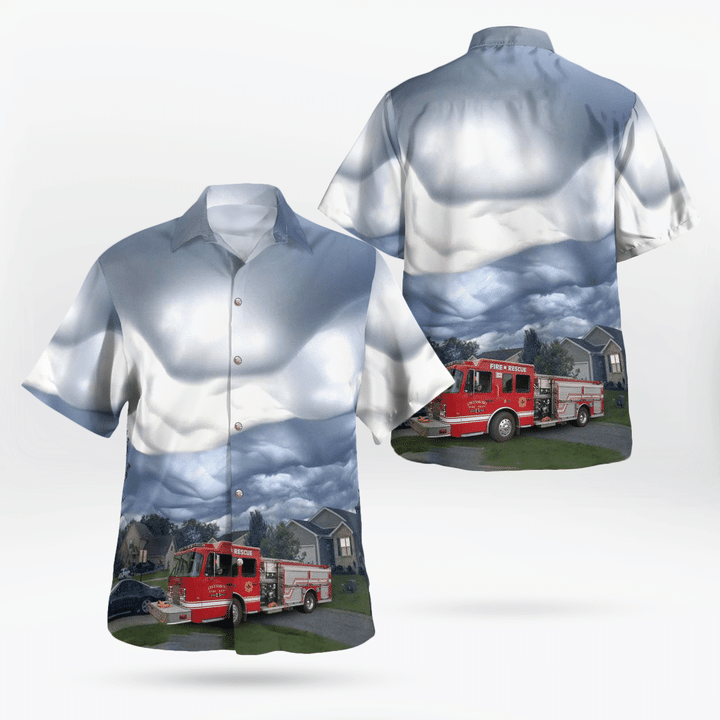 Owensboro Fire Department, Kentucky Hawaiian Shirt KTQD1207BG09
