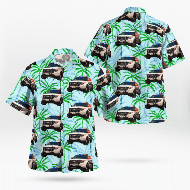 Yreka Police Department, California Hawaiian Shirt KTQD0308BG01